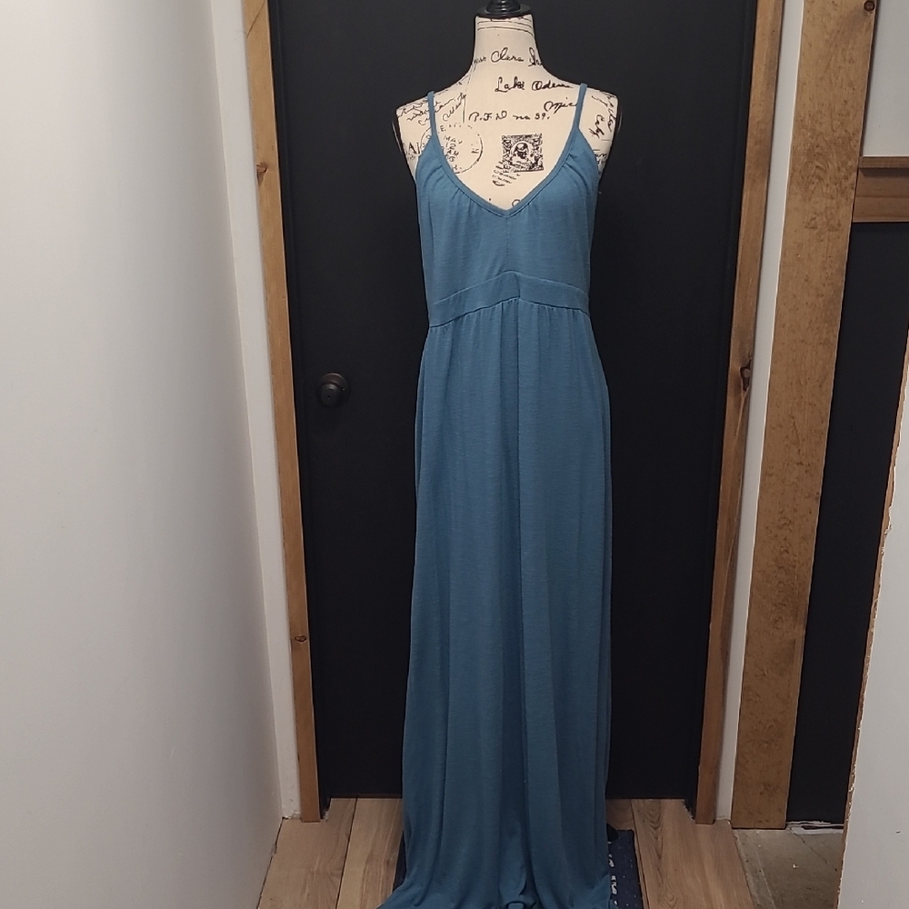 Old Navy Blue Maxi Dress